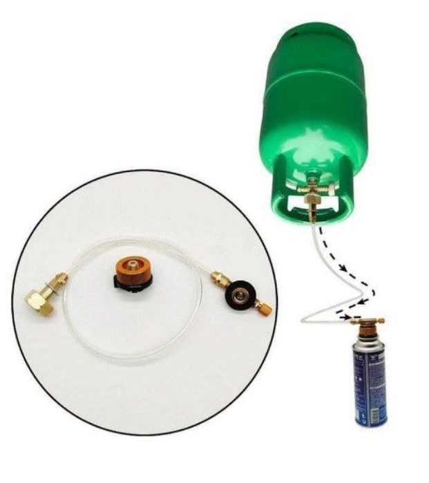 Переходник универсален для заправки цанговых и нарезных баллонов