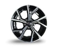 Nissan 17 " Nowe 5x114,3 Juke Qashqai Rogue Felgi Czarne Alufelgi ET35