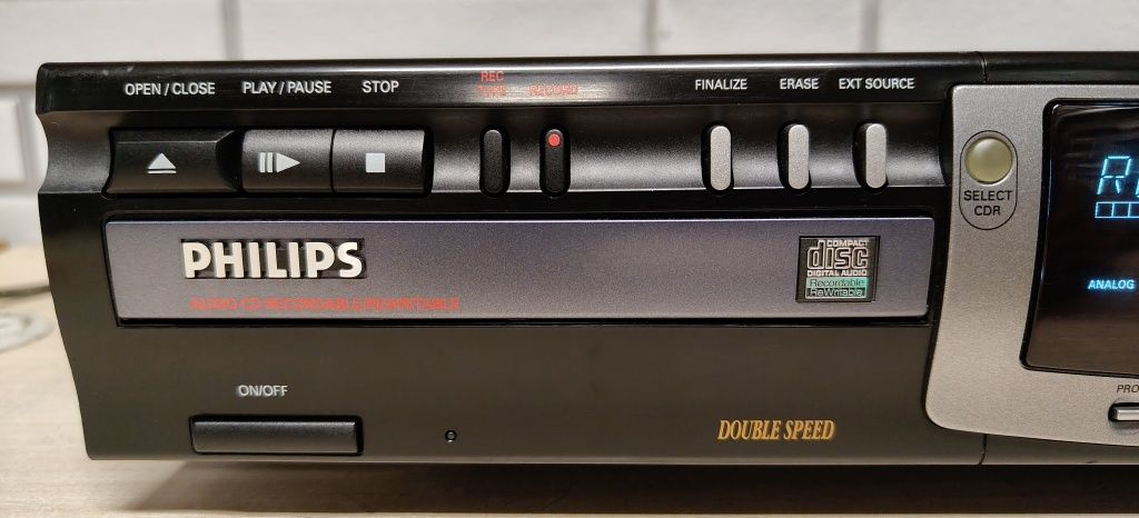 Nagrywarka audio PHILIPS CDR-775, pilot