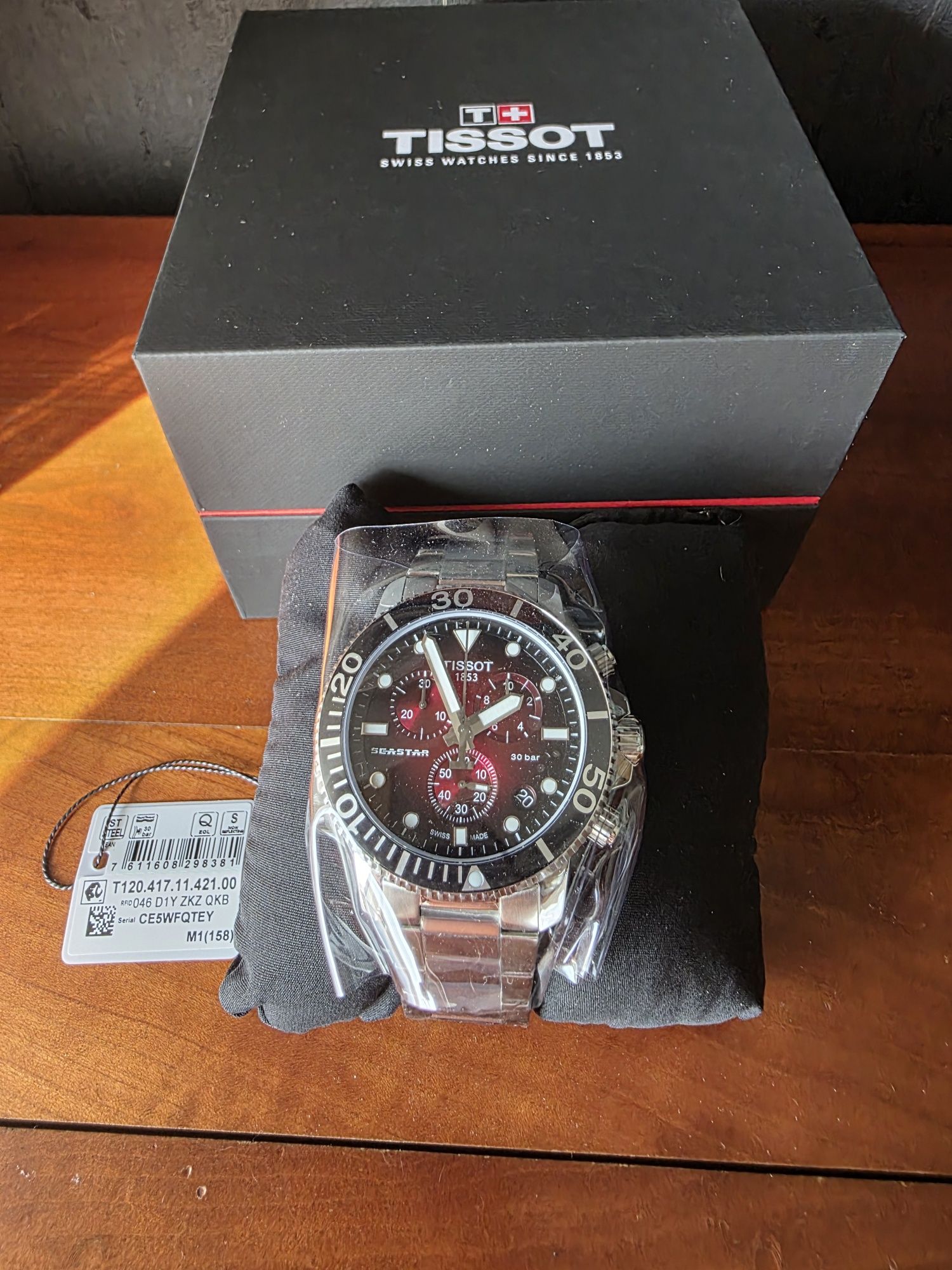 Relógio Tissot Seastar 1000 chronograph