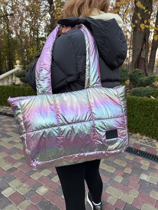 Шопер сумка Tote Bag 40х25 см модна дутик - косметичка у подарунок!