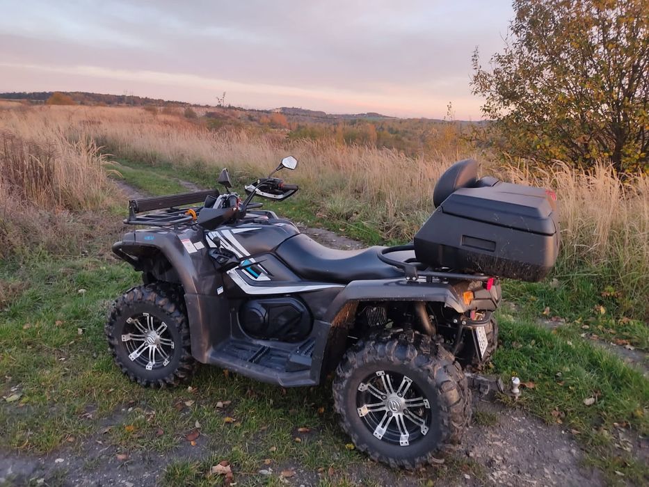 Quad CF MOTO 520 L I 4x4 l Zarejestrowany l Wyciągarka l LED l HAK