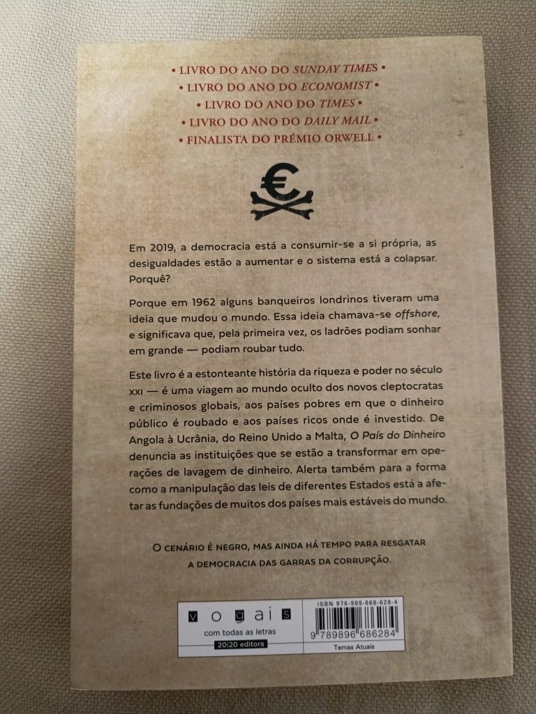 Livro O país do dinheiro