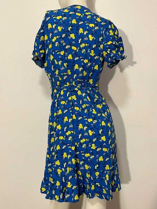 Diane von Furstenberg Kwiecista Wiskozowa Sukienka