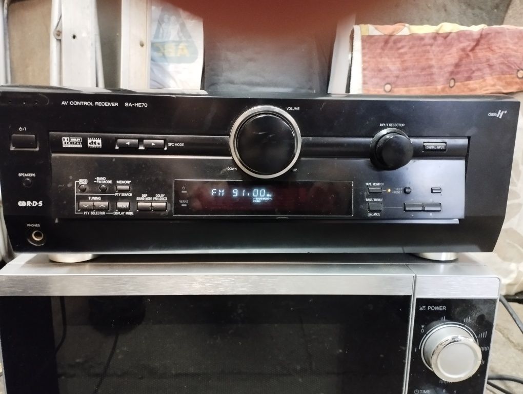 Tuner amplituner wzmacniacz CD Panasonic SA HE70