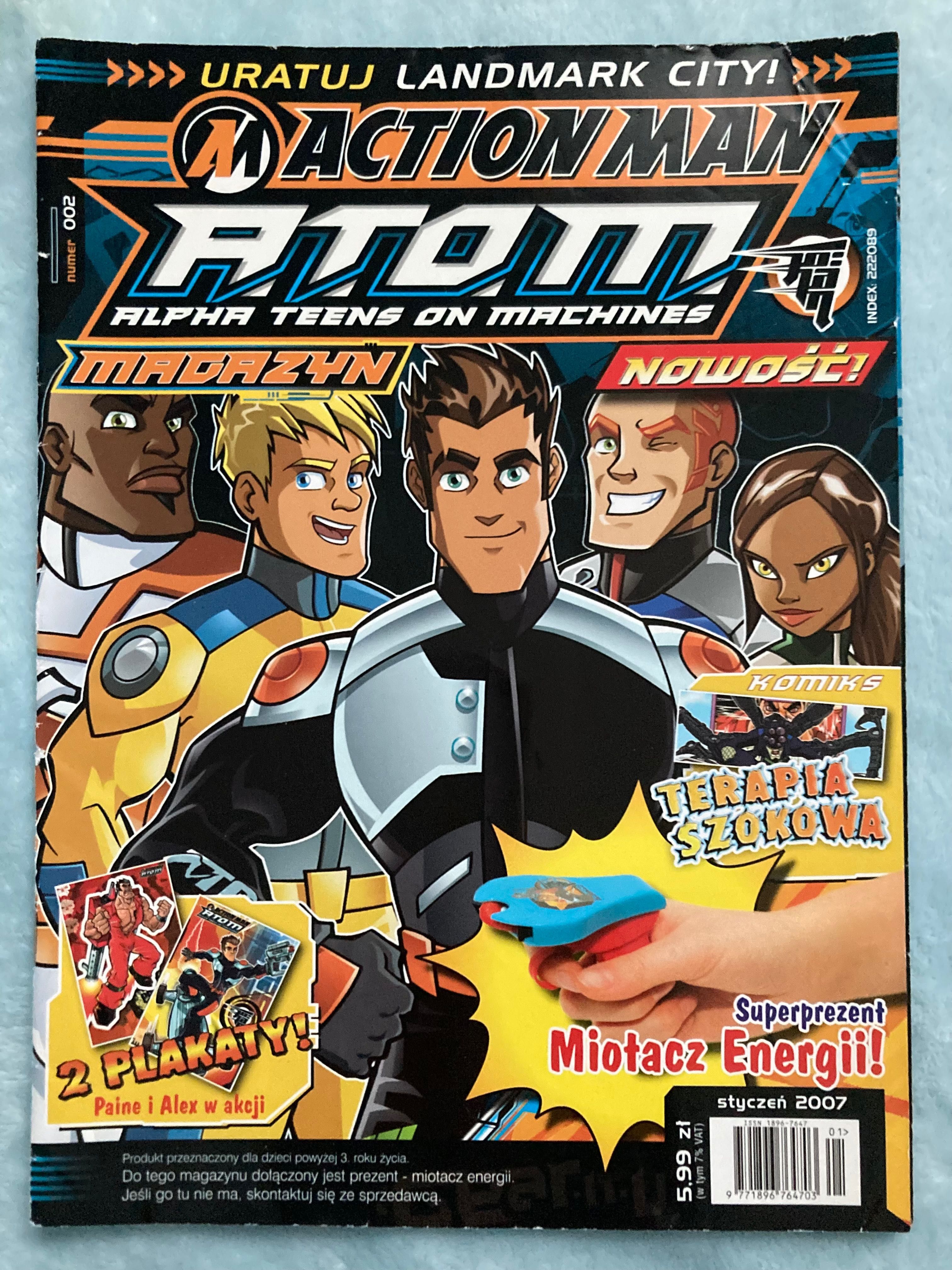 Magazyn Action Man: Atom Numer 002