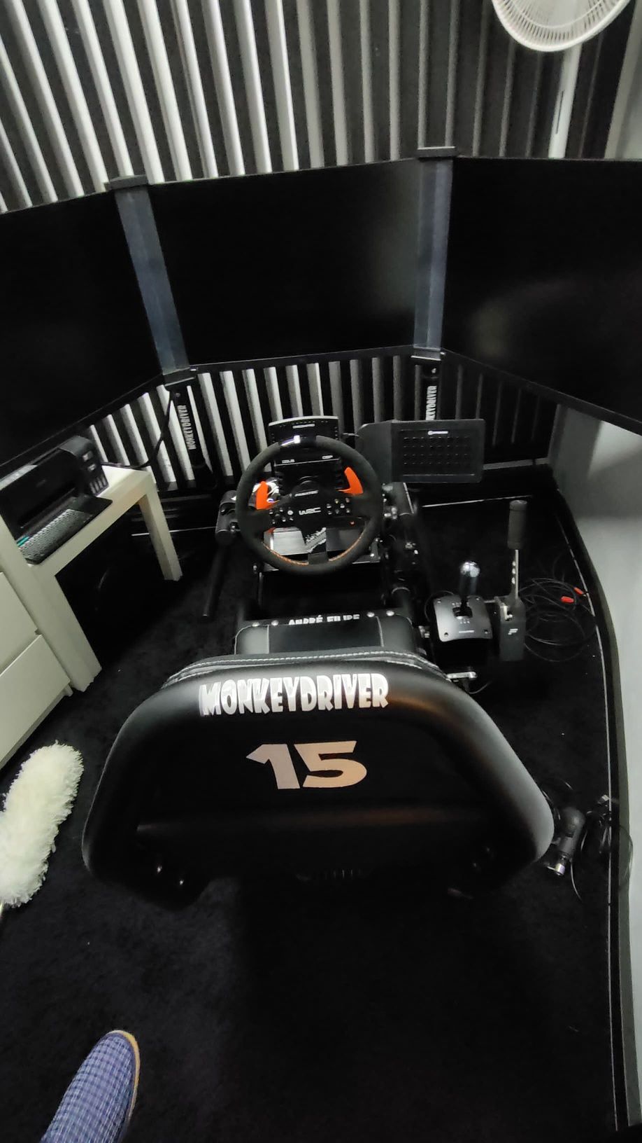 Suporte monitor triplo monkeydriver/ playseat