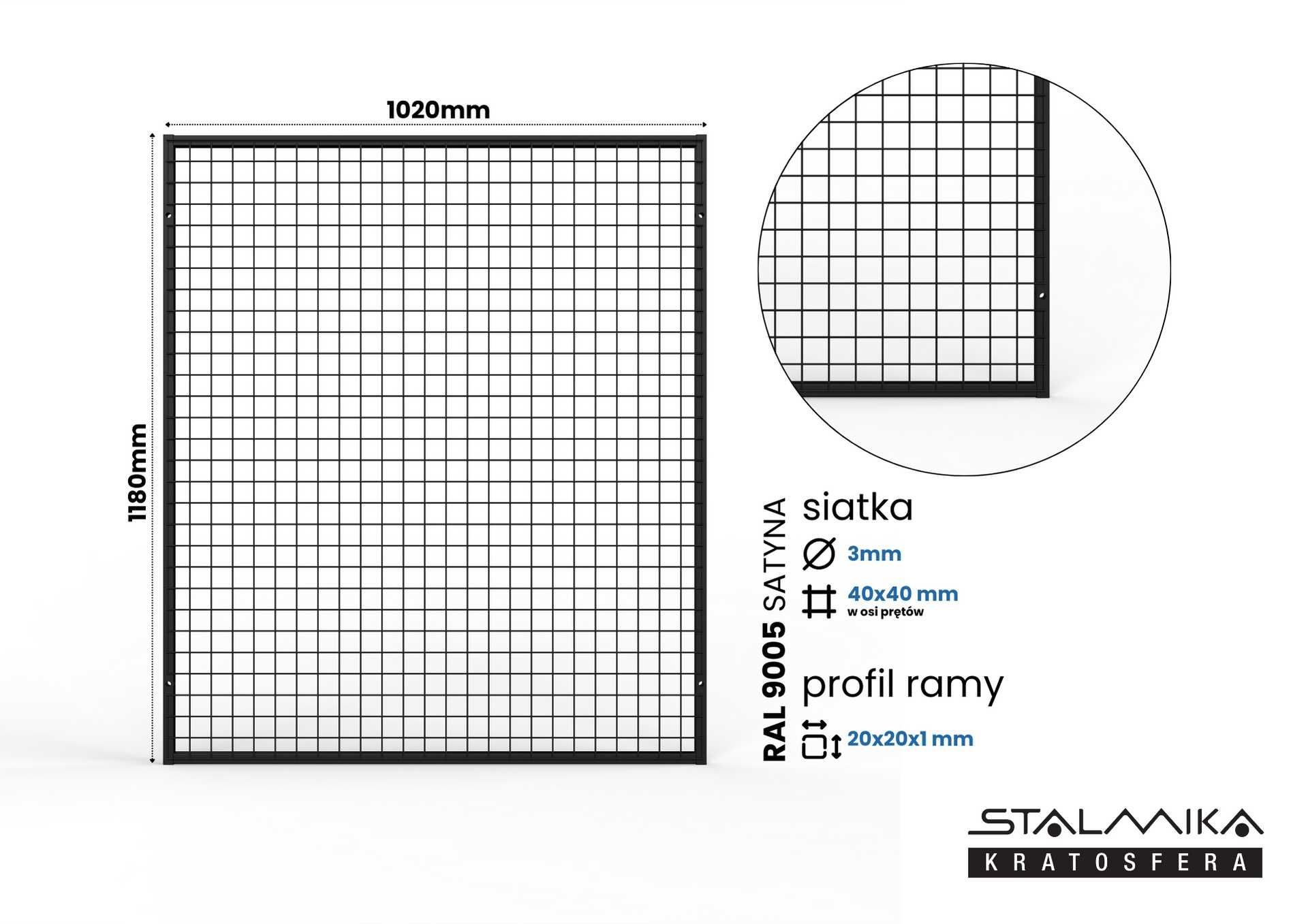 Ścianka ekspozycyjna, działowa LOFT, panel dekoracyjny, na rośliny