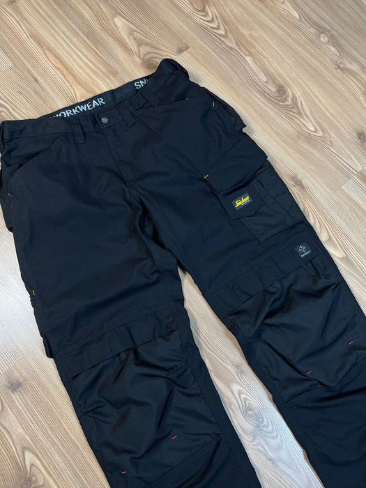 Snickers Workwear штани робочі Cordura KneeGuard чорні W38 L32