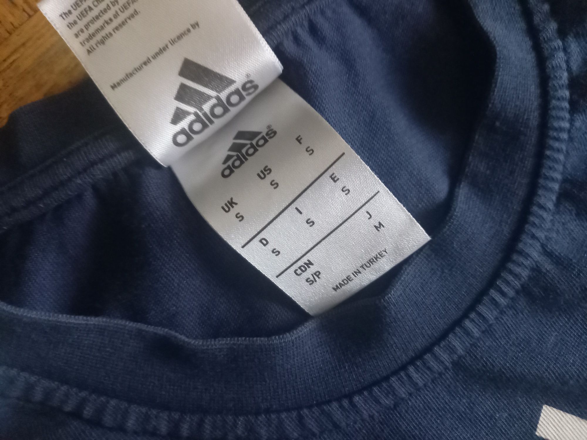 ADIDAS T-SHIRT Oryginalna Koszulka Męska Rozmiar S Finał 2015 Niemcy