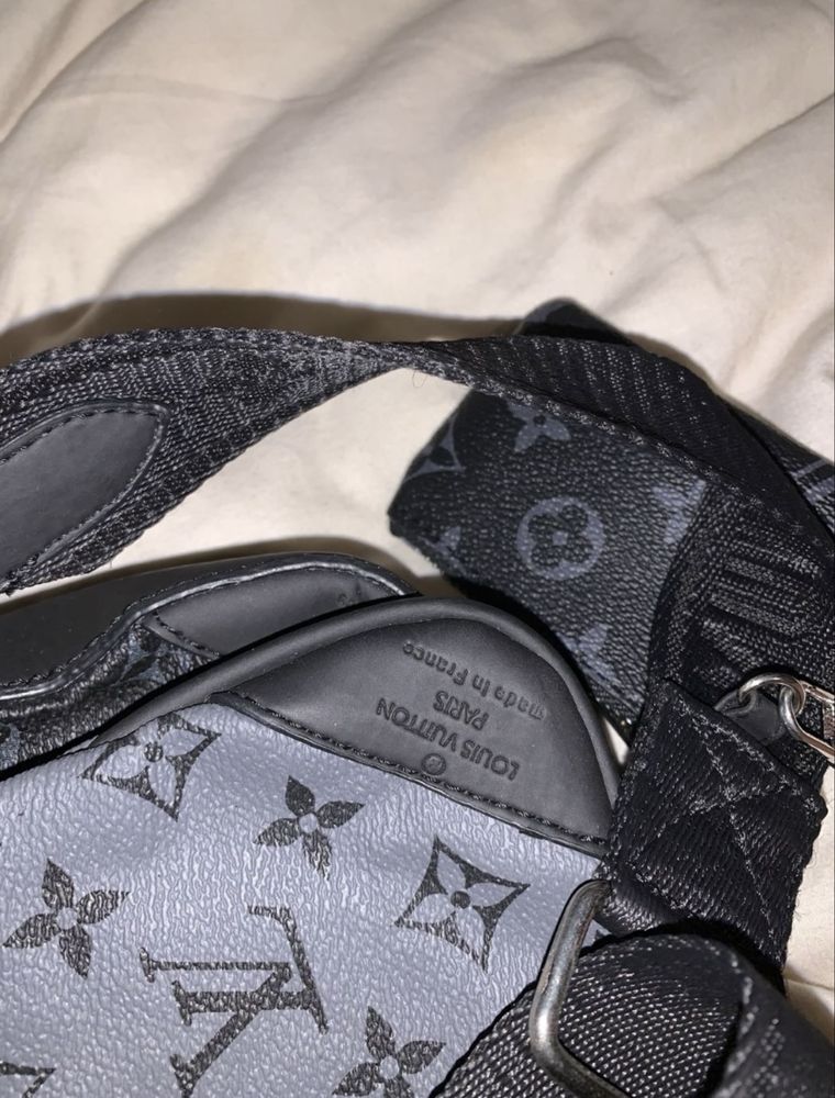 Bolsa lv homem tiracolo