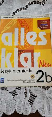 Język niemiecki .Alles klar new 2b