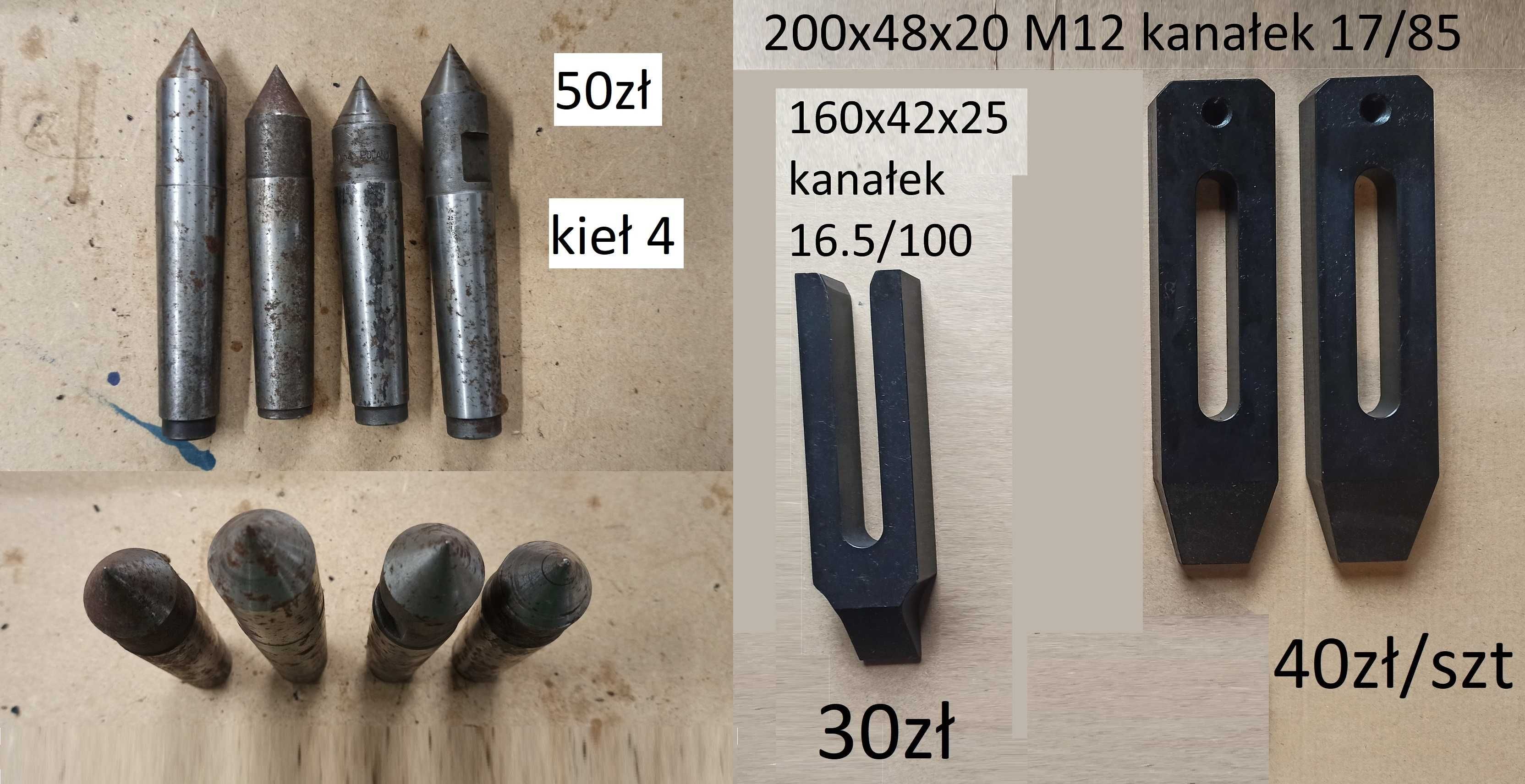 Głowica, oprawka, fi 125, fi 160, fi 200, łapy, imadło PROPOZYCJE CEN