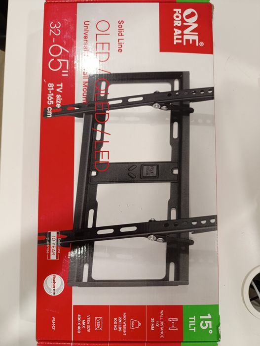 Suporte de TV ONE FOR ALL WMM4421 (32'' a 65'') com tilt