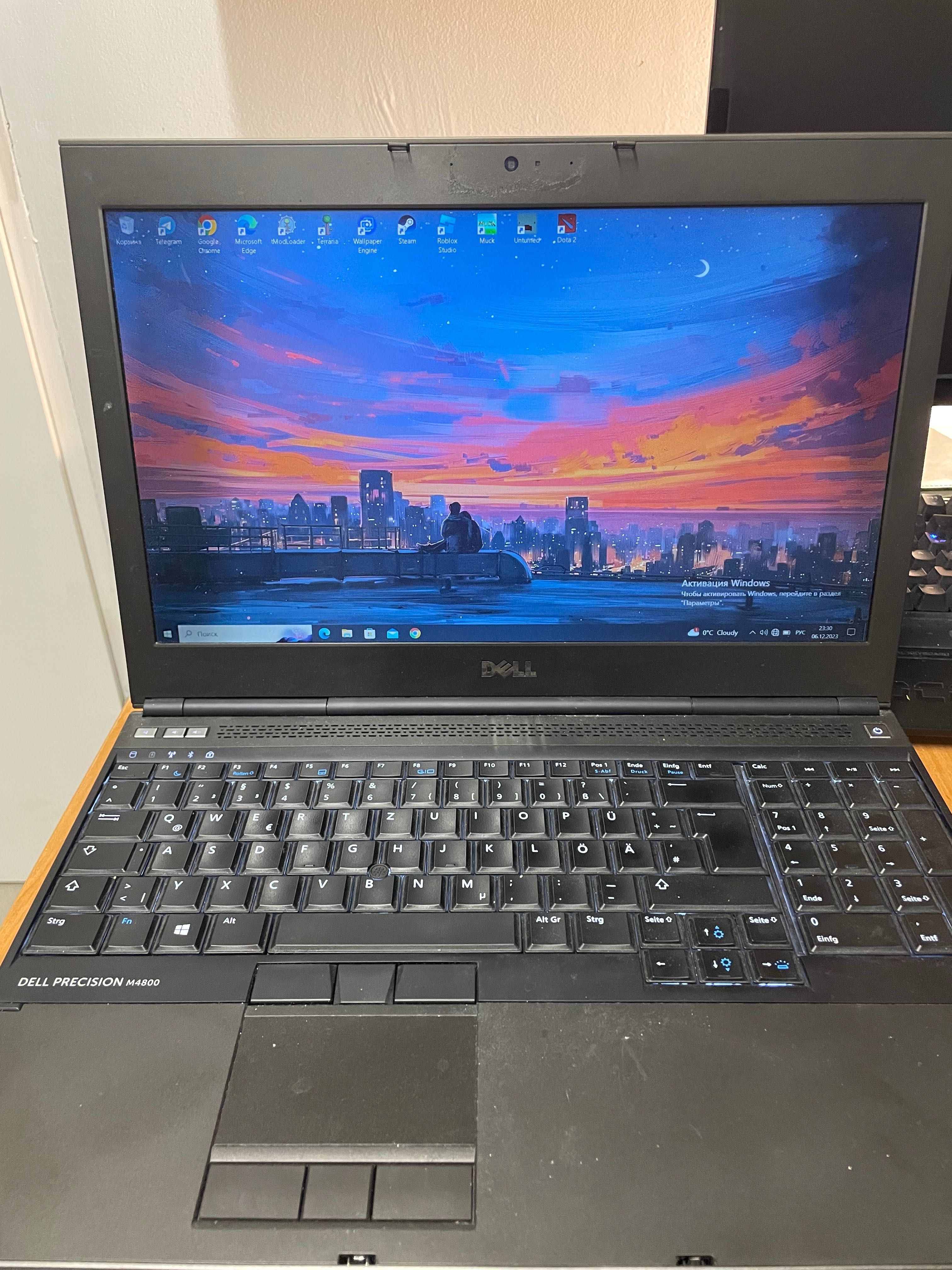 Laptop Dell precision m4800 i7