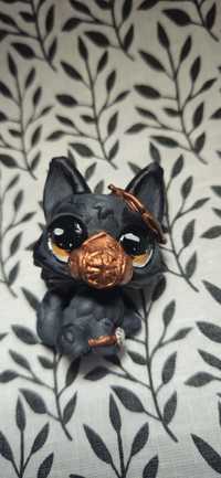 Lps wolfcat custom black steampunk themed