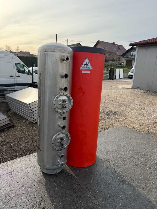 Bojler zasobnik nierdzewny 300 l idealny Ocieplenie 2x wężownica