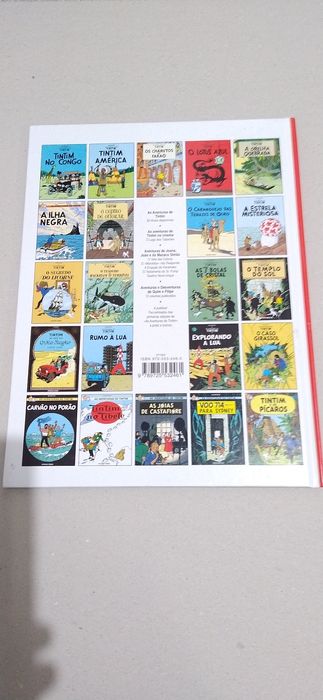 Livro Tintin (capa dura)