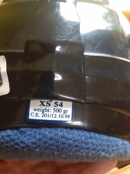 Kask narciarski dziecięcy XS r. 54 z atestem