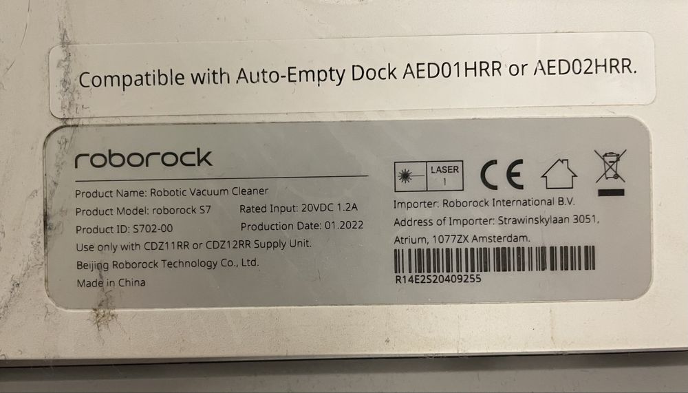 Roborock S7 Bialy
