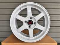 Білі Нові диски R15 4x100 6.5j et35 Renault VW Opel BMW Honda Suzuki