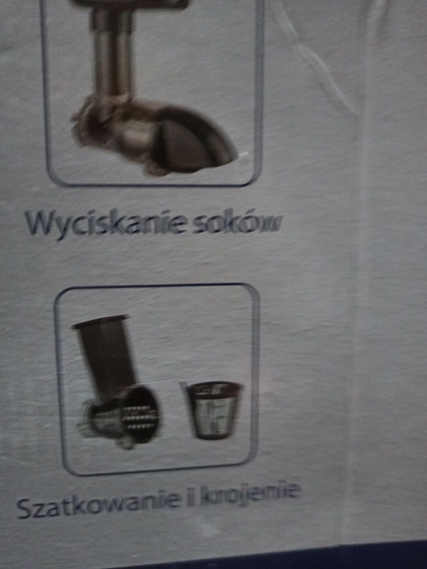 Szatkownica z wyciskarka