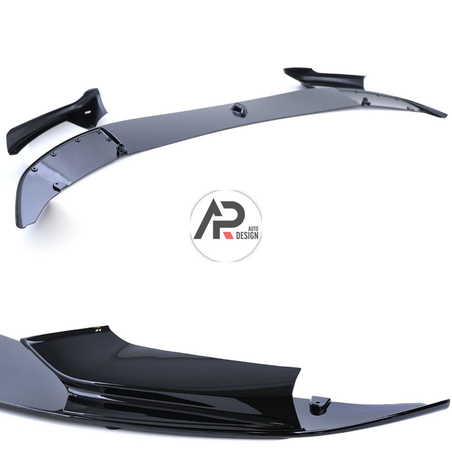 BMW F10 F11 Lip Lamina Mperformance Preto brilhante