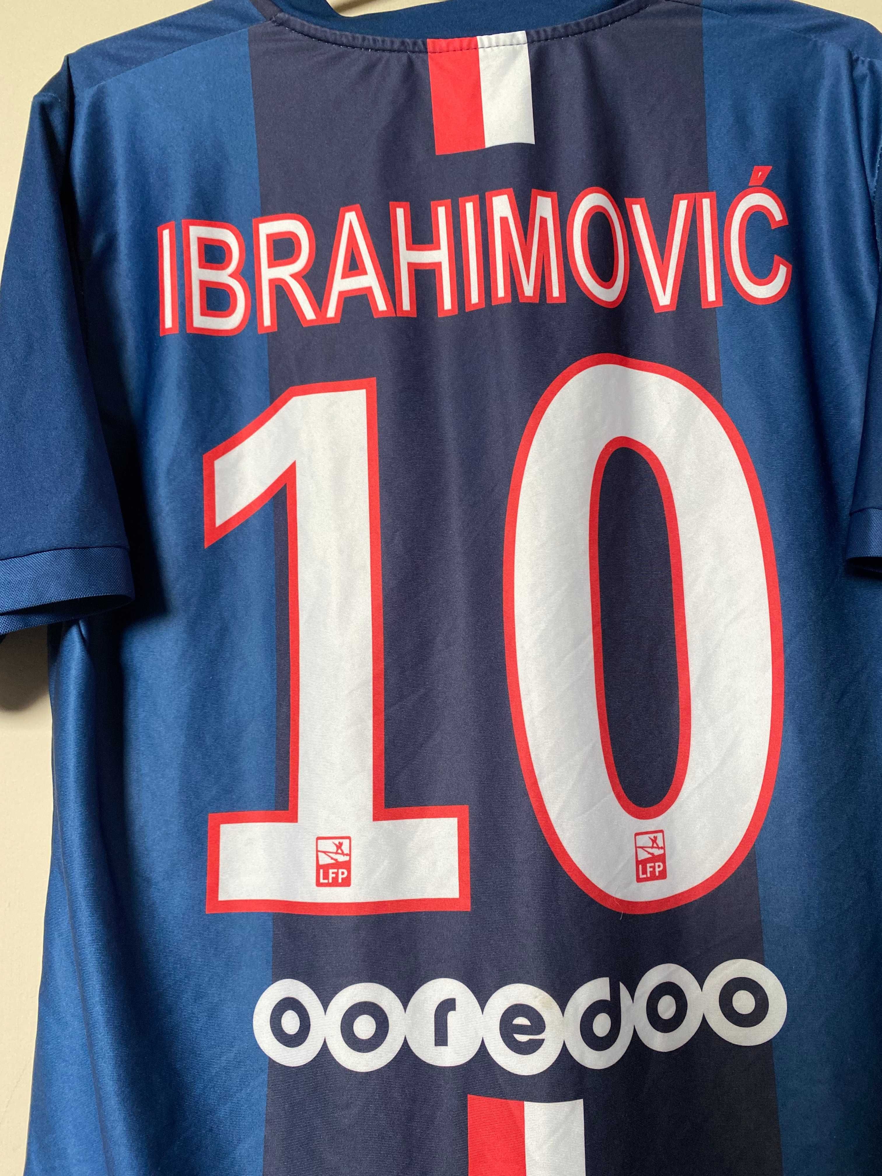 PSG -  nr 10 IBRAHIMOVIC 2014 - 2015 M/L - Okazja - UNIKAT