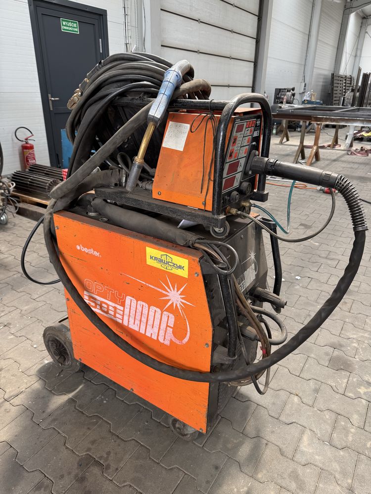 Bester OPTYMAG 501 migomat automat spawalniczy spawarka puls
