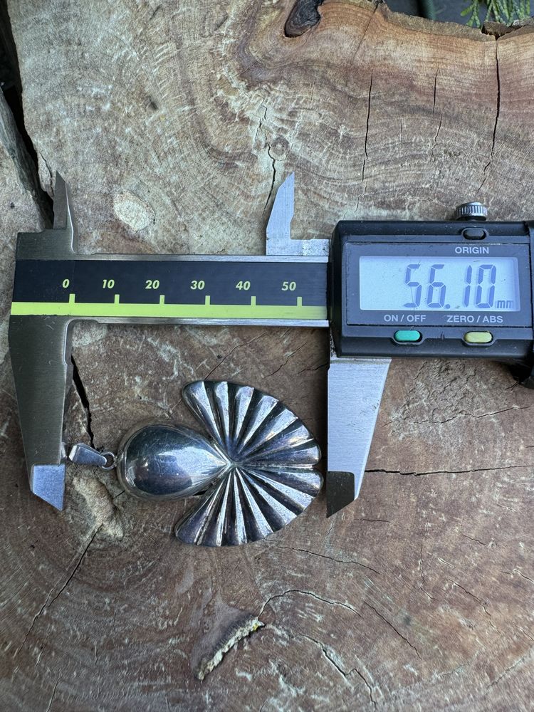 Piękny duży wisiorek srebro 925 5g