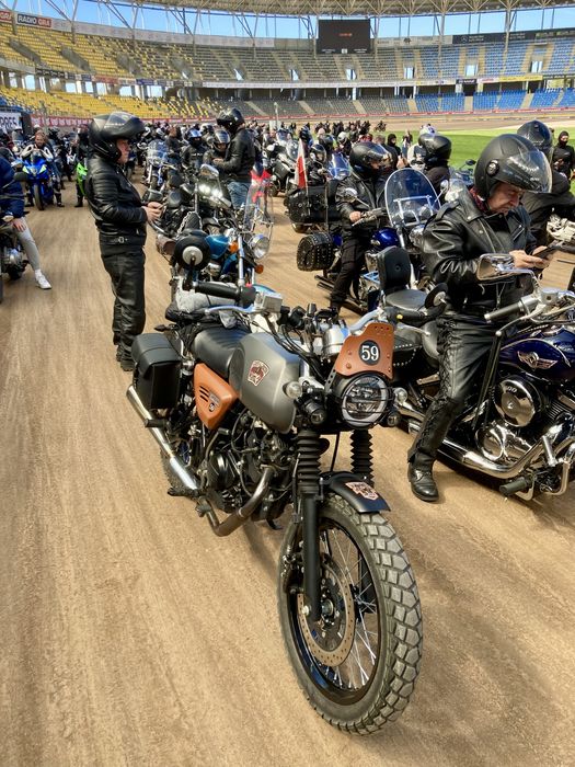 Orcal Sirio 125cc scrambler cafe racer