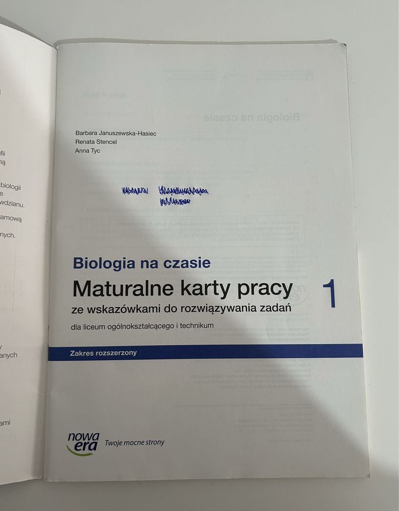 maturalne karty pracy biologia