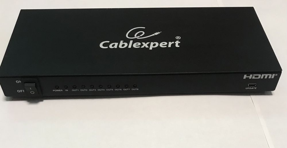 HDMI разветвитель Cablexpert DSP-8PH4-03 на 8 портов