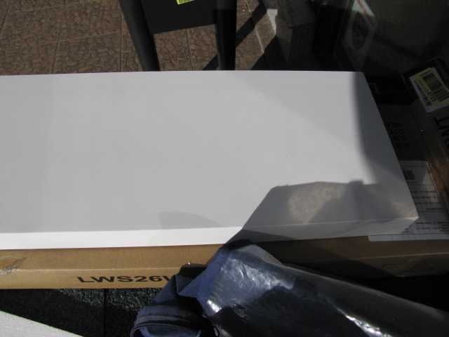 VASAGLE Regał ścienny, półka ścienna na książki, obrazy, wiszący