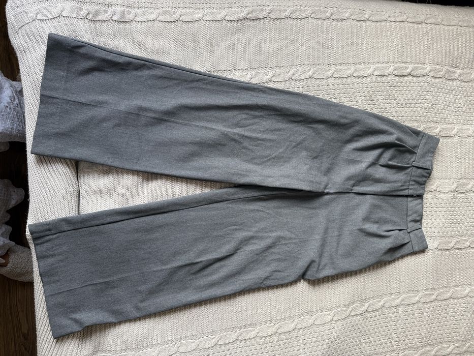 Сірі брюки палаццо в ідеальному стані