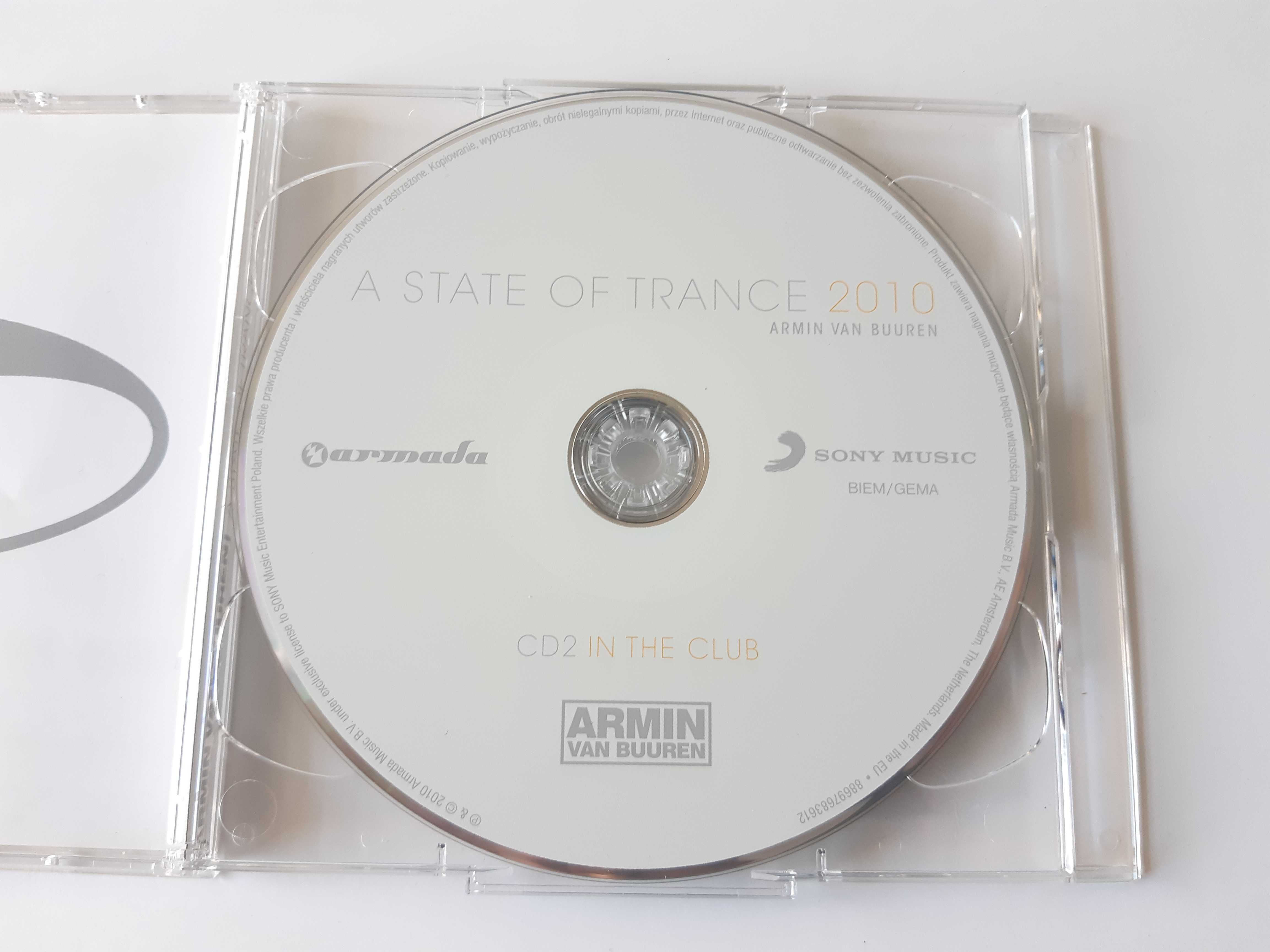 Armin van Buuren "A State Of Trance" ASOT 2010 Płyta 2CD Trance