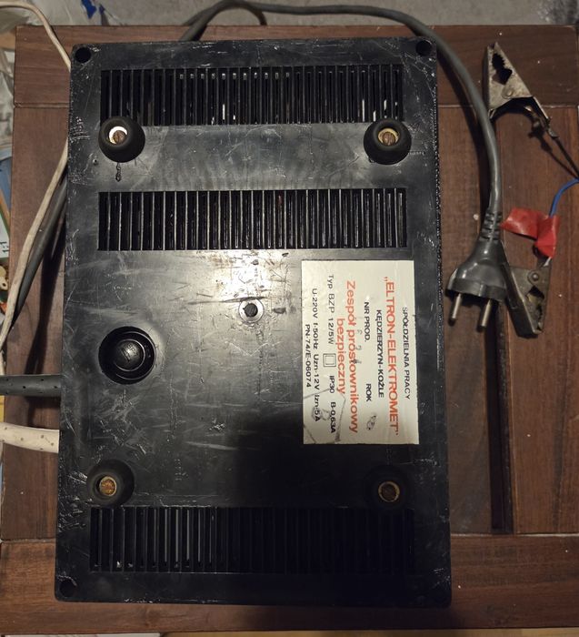 Zespół prostownikowy bezpieczny BZP 12/5W