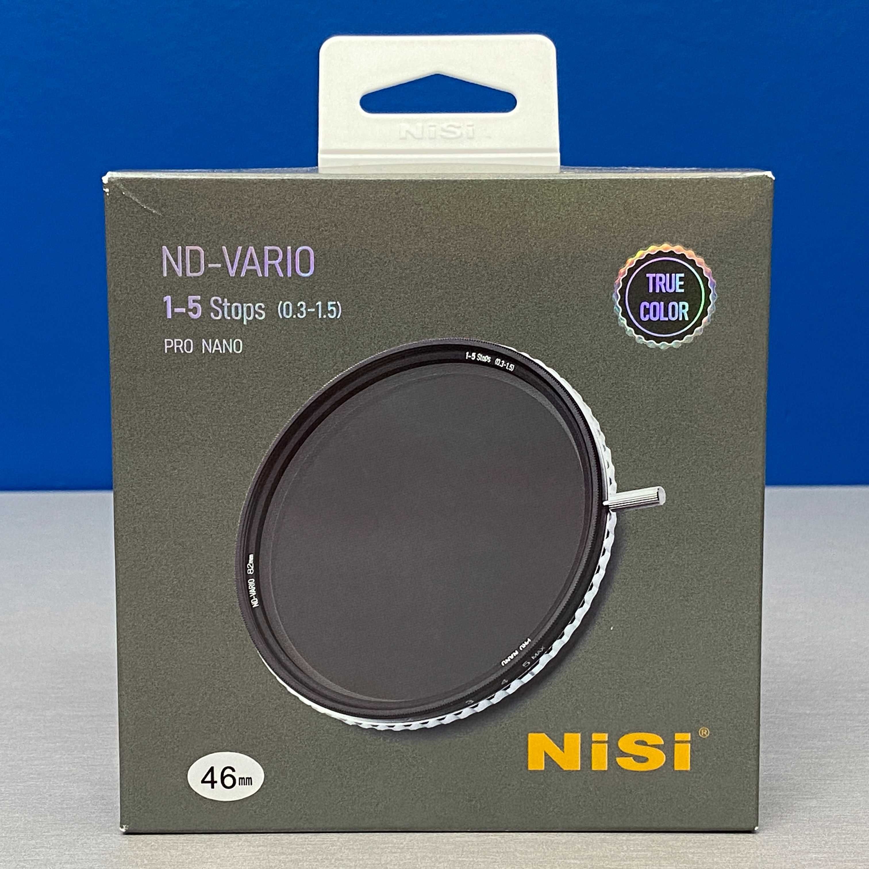 NiSi ND-Vario True Color 1-5 Stops - 46mm (ND Variável) - SELADO