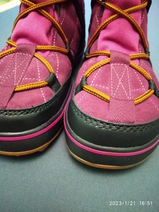 Зимові жіночі термо черевики Sorel Waterproof 39р.