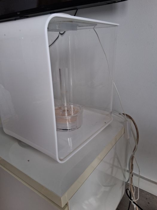 Aquario com filtro alto design