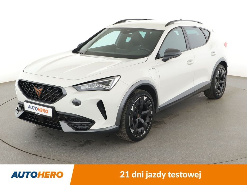 Cupra Formentor PHEV DSG full LED 245KM połskora kamery el fotele z pamiecia navi