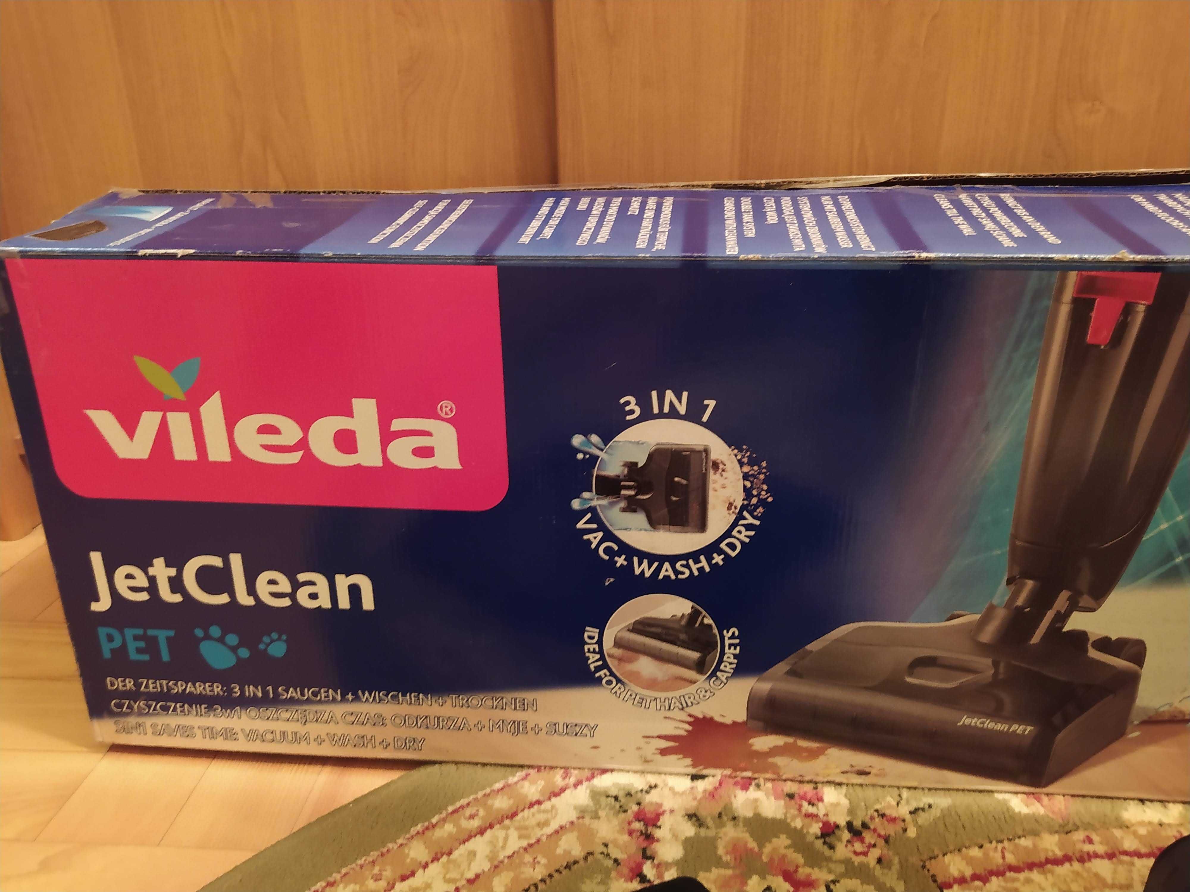 odkurzacz myjący Vileda Jet Clean PET  na gwarancji