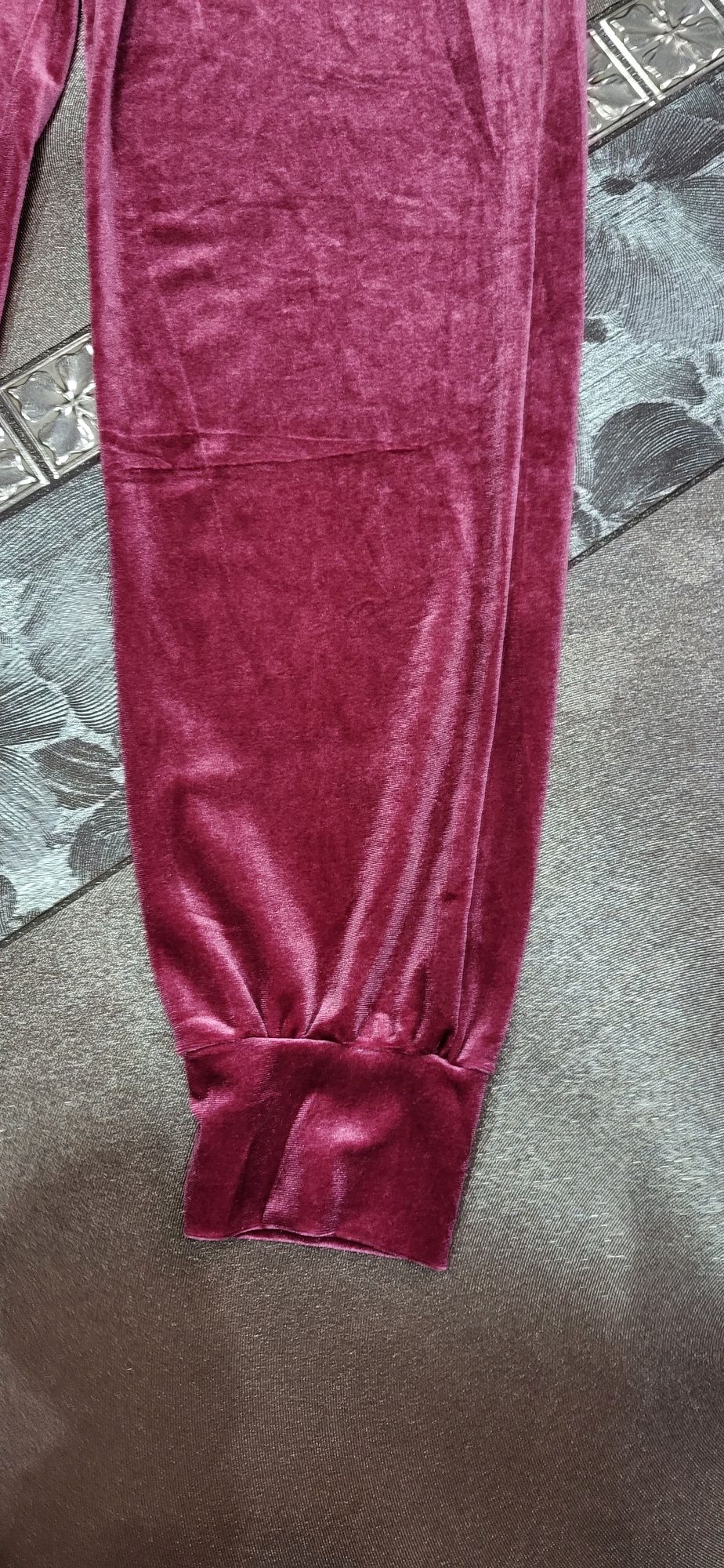 Spodnie welurowe damskie 3 kolory premium S L