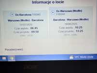 Bilety lotnicze z Warszawa Modlin do Barcelony .