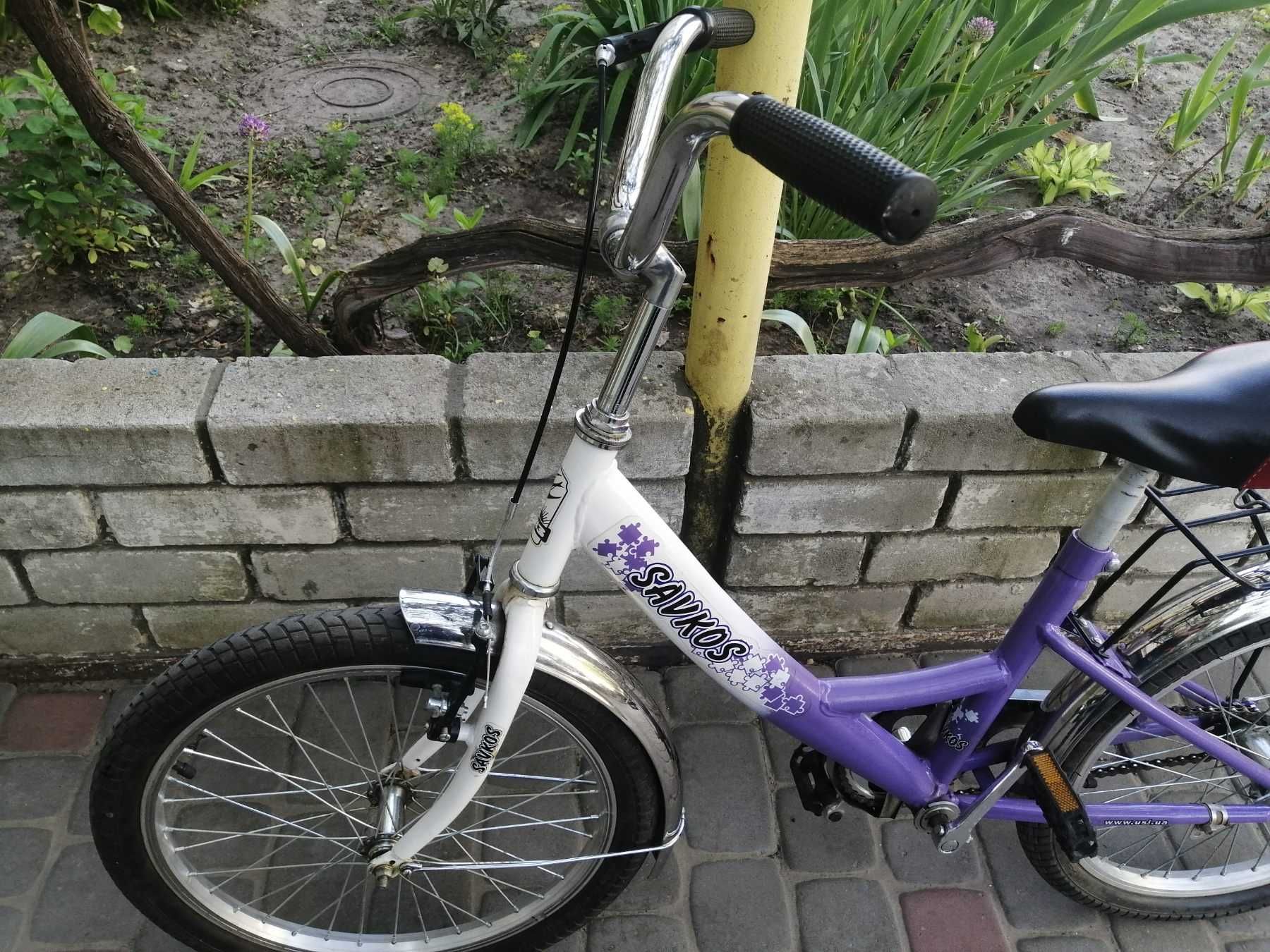 Детский велосипед для девочки от 5-8 лет