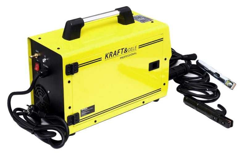 KRAFT&DELE Spawarka Migomat Mig Mag Tig Mma Flux 40-400a Lcd KD811