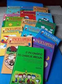 Enciclopédia Charlie Brown  15 livros novos