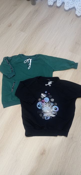 Dwie bluzy ciążowe oversize fashion relevance