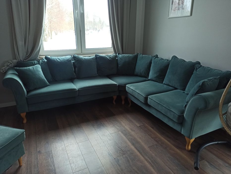 SOFA kanapa narożnik Valencia Exclusive Ludwik 260x280x90 glamour