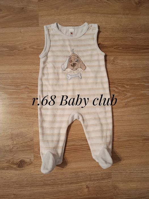 Pajacyki dla chłopca lub dziewczynki r.68